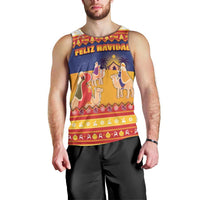 Spain Christmas Men Tank Top Los Reyes Magos - Wonder Print Shop