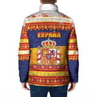 Spain Christmas Padded Jacket Los Reyes Magos - Wonder Print Shop