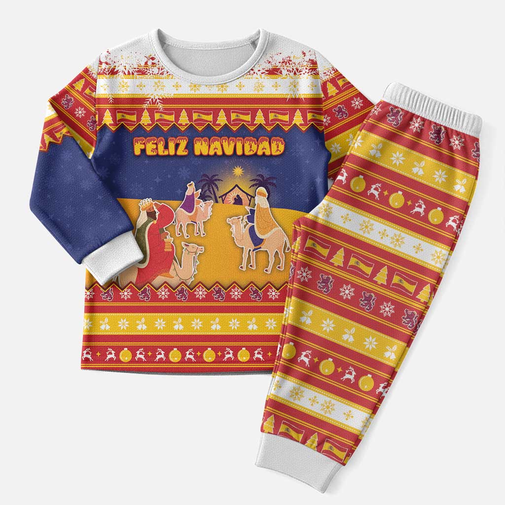 Spain Christmas Pajama Set Los Reyes Magos - Wonder Print Shop