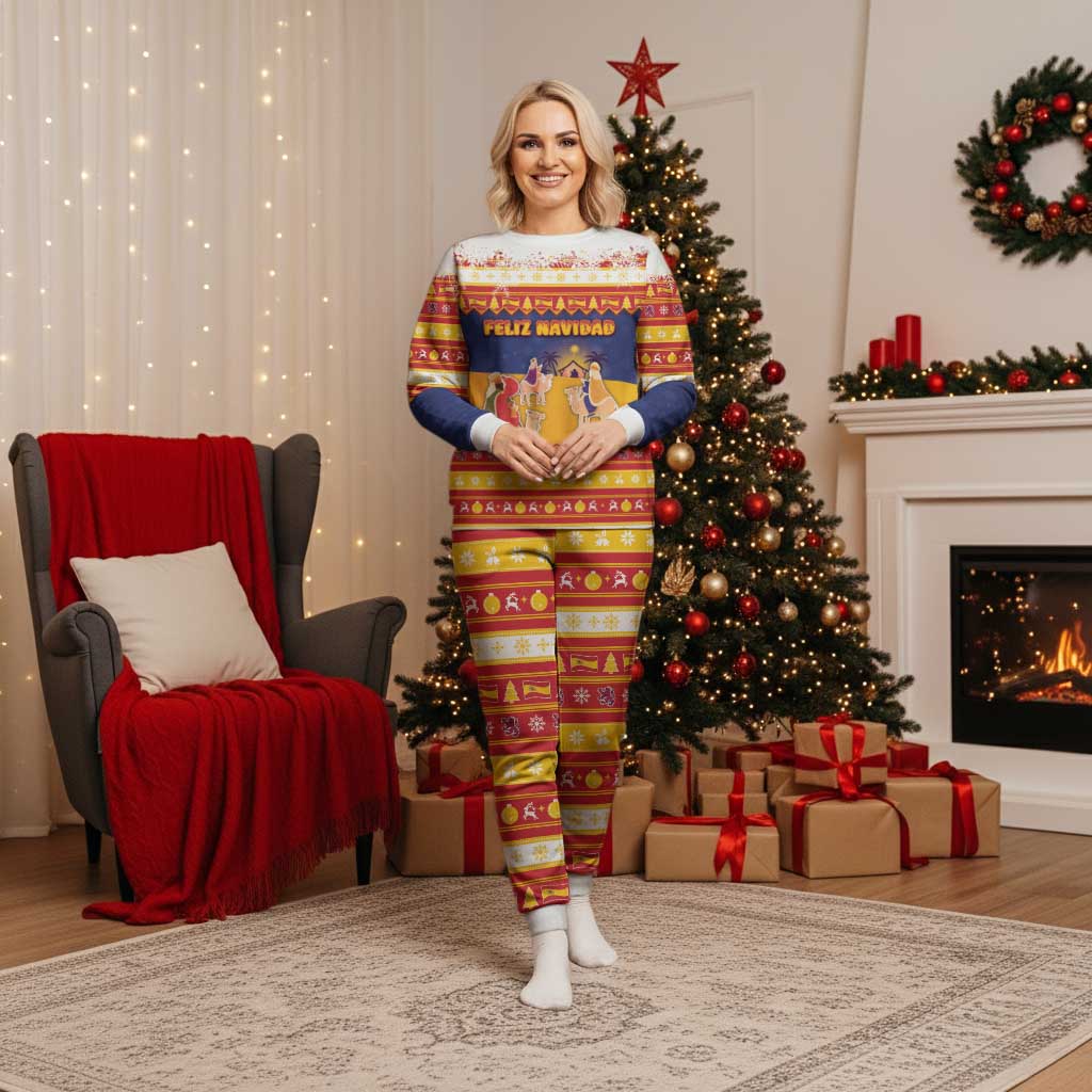 Spain Christmas Pajama Set Los Reyes Magos - Wonder Print Shop