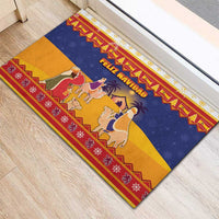 Spain Christmas Rubber Doormat Los Reyes Magos - Wonder Print Shop