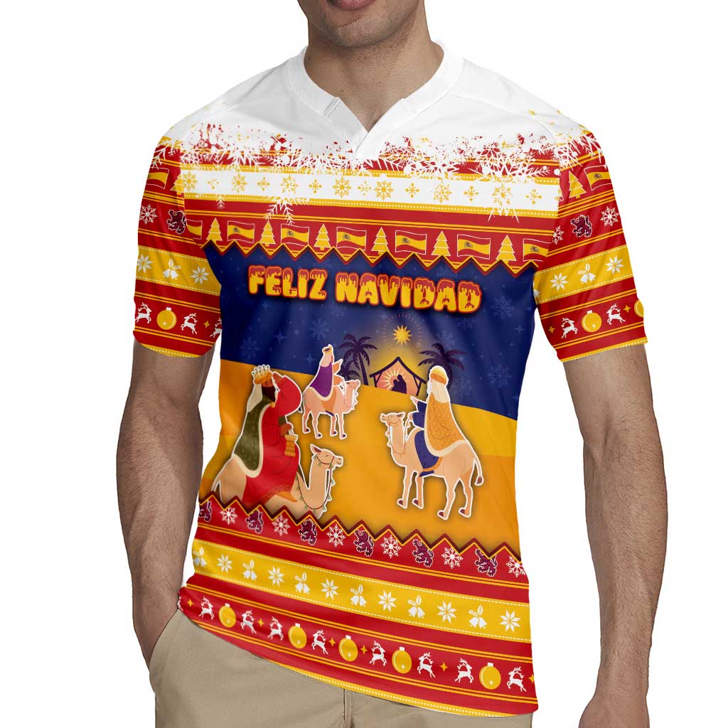 Spain Christmas Rugby Jersey Los Reyes Magos - Wonder Print Shop