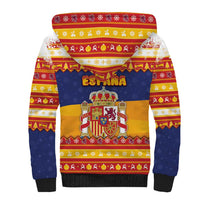 Spain Christmas Sherpa Hoodie Los Reyes Magos - Wonder Print Shop