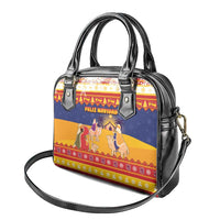 Spain Christmas Shoulder Handbag Los Reyes Magos - Wonder Print Shop