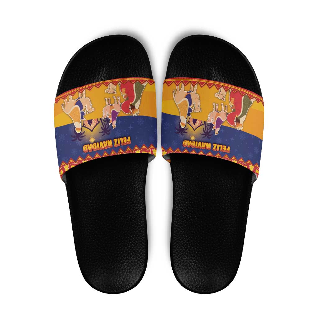 Spain Christmas Slide Sandals Los Reyes Magos - Wonder Print Shop