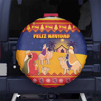 Spain Christmas Spare Tire Cover Los Reyes Magos - Wonder Print Shop