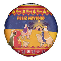 Spain Christmas Spare Tire Cover Los Reyes Magos - Wonder Print Shop