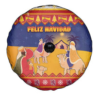 Spain Christmas Spare Tire Cover Los Reyes Magos - Wonder Print Shop