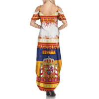 Spain Christmas Summer Maxi Dress Los Reyes Magos - Wonder Print Shop