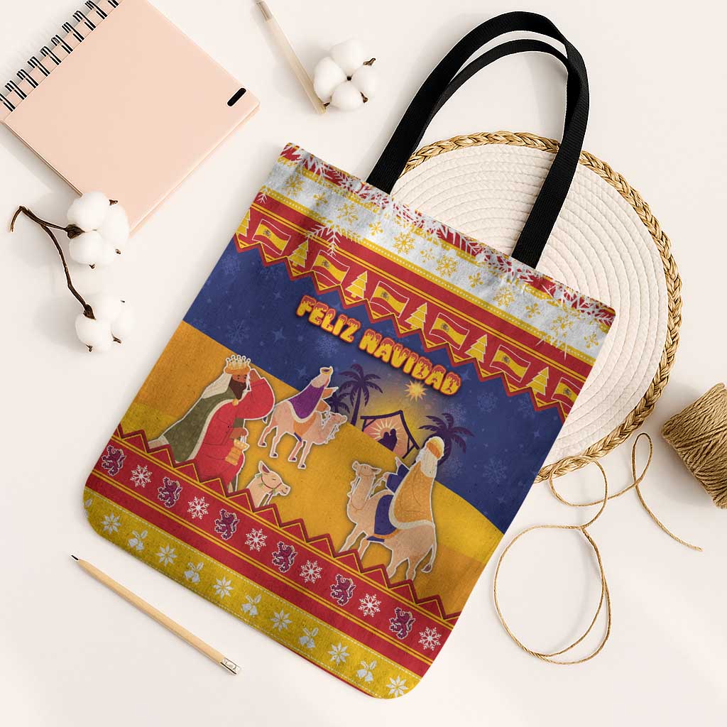 Spain Christmas Tote Bag Los Reyes Magos - Wonder Print Shop