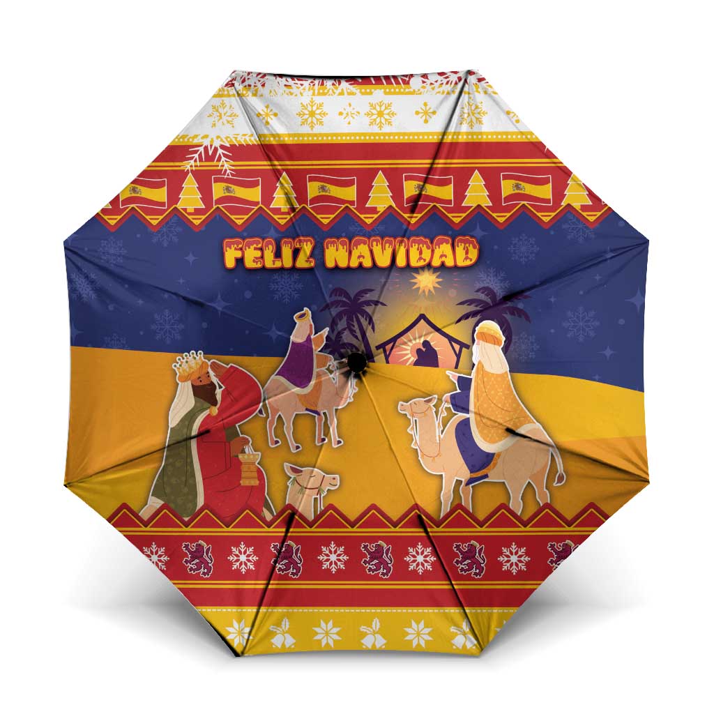 Spain Christmas Umbrella Los Reyes Magos - Wonder Print Shop