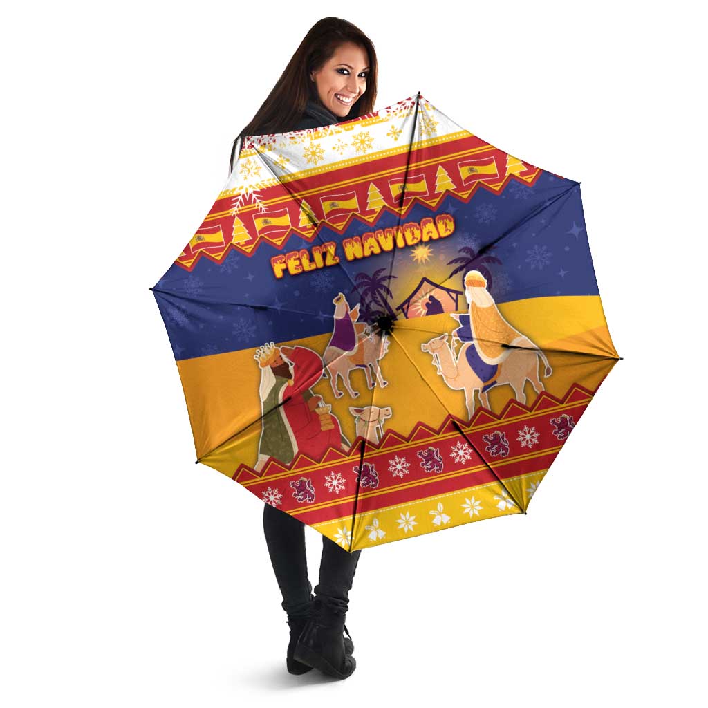 Spain Christmas Umbrella Los Reyes Magos - Wonder Print Shop