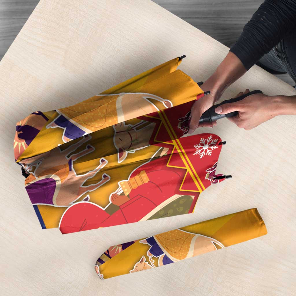 Spain Christmas Umbrella Los Reyes Magos - Wonder Print Shop