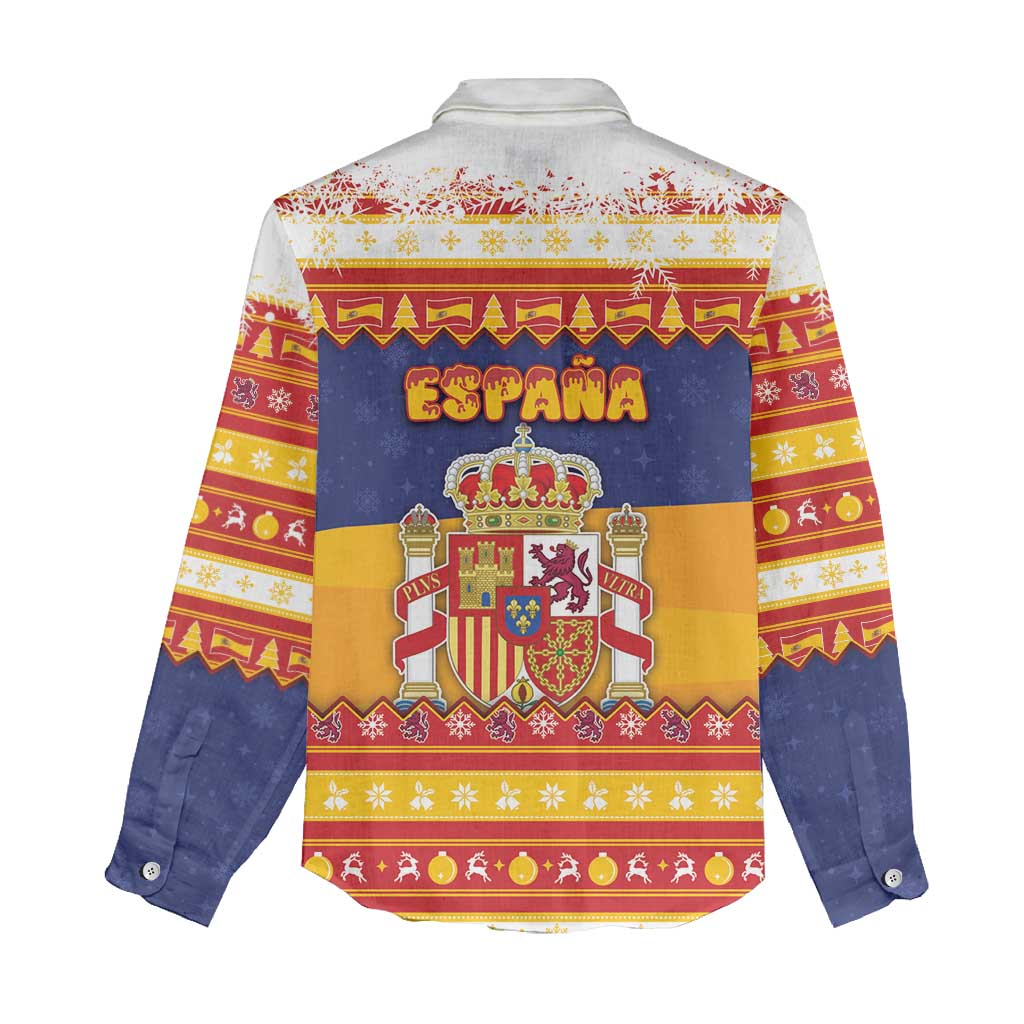 Spain Christmas Women Casual Shirt Los Reyes Magos - Wonder Print Shop