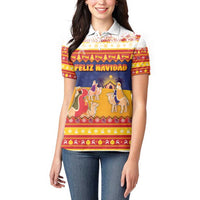 Spain Christmas Women Polo Shirt Los Reyes Magos - Wonder Print Shop