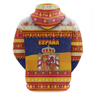Spain Christmas Zip Hoodie Los Reyes Magos - Wonder Print Shop
