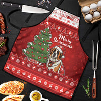 Switzerland Christmas Apron Saint Bernard Merry Swissmas - Wonder Print Shop