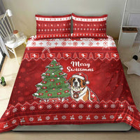 Switzerland Christmas Bedding Set Saint Bernard Merry Swissmas - Wonder Print Shop