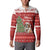 Switzerland Christmas Button Sweatshirt Saint Bernard Merry Swissmas - Wonder Print Shop