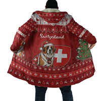 Switzerland Christmas Cloak Saint Bernard Merry Swissmas - Wonder Print Shop