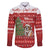 Switzerland Christmas Family Matching Off The Shoulder Long Sleeve Dress and Hawaiian Shirt Saint Bernard Merry Swissmas - Wonder Print Shop