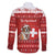 Switzerland Christmas Family Matching Off Shoulder Maxi Dress and Hawaiian Shirt Saint Bernard Merry Swissmas - Wonder Print Shop