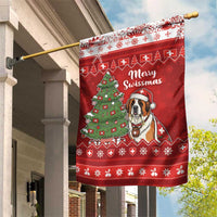 Switzerland Christmas Garden Flag Saint Bernard Merry Swissmas - Wonder Print Shop