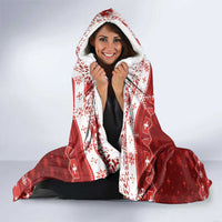 Switzerland Christmas Hooded Blanket Saint Bernard Merry Swissmas - Wonder Print Shop