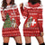 Switzerland Christmas Hoodie Dress Saint Bernard Merry Swissmas - Wonder Print Shop