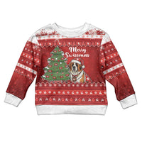 Switzerland Christmas Kid Ugly Christmas Sweater Saint Bernard Merry Swissmas - Wonder Print Shop