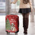 Switzerland Christmas Luggage Cover Saint Bernard Merry Swissmas - Wonder Print Shop