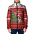 Switzerland Christmas Padded Jacket Saint Bernard Merry Swissmas - Wonder Print Shop