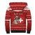 Switzerland Christmas Sherpa Hoodie Saint Bernard Merry Swissmas - Wonder Print Shop