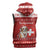 Switzerland Christmas Sleeveless Zip Hoodie Saint Bernard Merry Swissmas - Wonder Print Shop