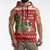 Switzerland Christmas Sleeveless Zip Hoodie Saint Bernard Merry Swissmas - Wonder Print Shop