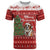 Switzerland Christmas T Shirt Saint Bernard Merry Swissmas - Wonder Print Shop
