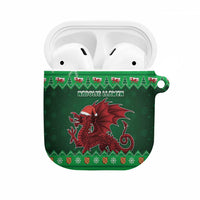 Wales Christmas AirPods Case Cymru Dragon Nadolig Llawen - Wonder Print Shop