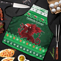 Wales Christmas Apron Cymru Dragon Nadolig Llawen - Wonder Print Shop