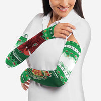 Wales Christmas Arm Sleeves Cymru Dragon Nadolig Llawen - Wonder Print Shop