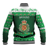 Wales Christmas Baseball Jacket Cymru Dragon Nadolig Llawen - Wonder Print Shop