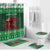 Wales Christmas Bathroom Set Cymru Dragon Nadolig Llawen - Wonder Print Shop