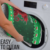 Wales Christmas Bathroom Set Cymru Dragon Nadolig Llawen - Wonder Print Shop