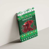 Wales Christmas Canvas Wall Art Cymru Dragon Nadolig Llawen - Wonder Print Shop