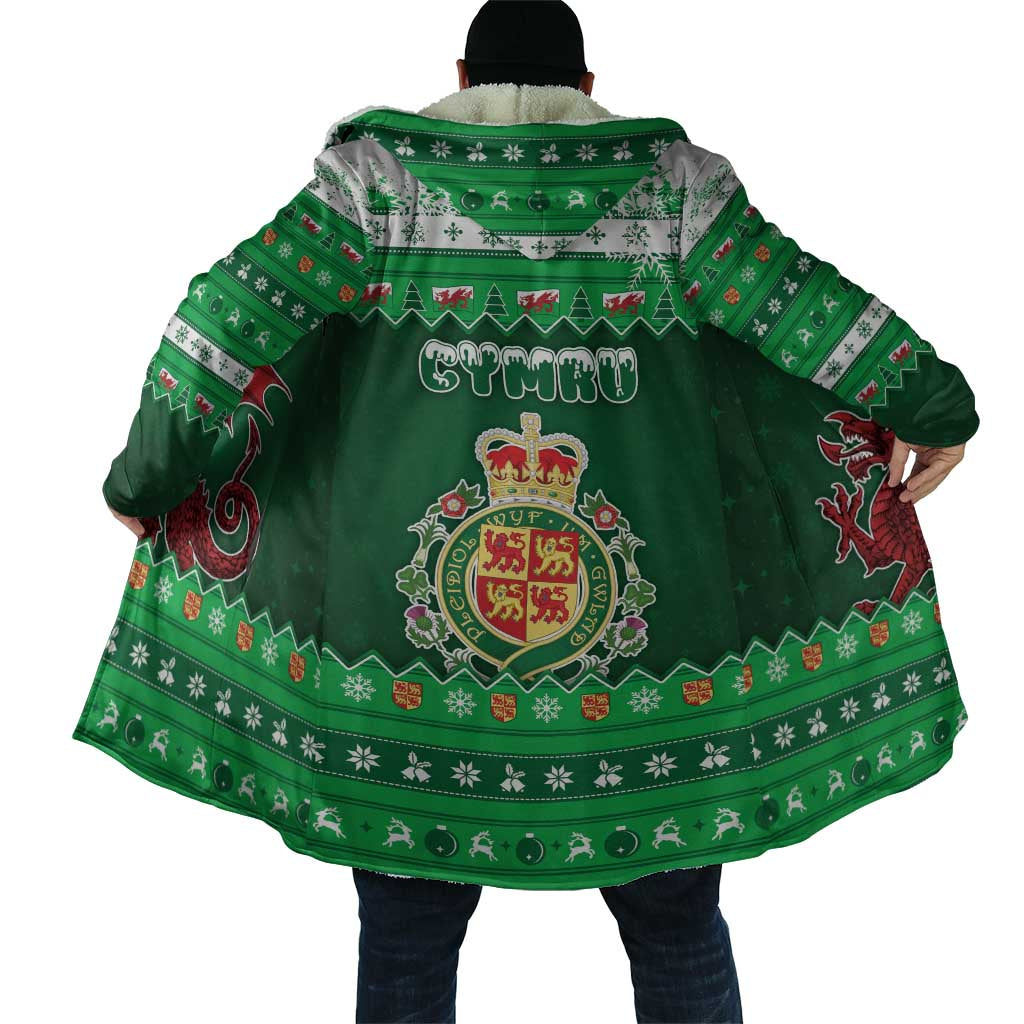 Wales Christmas Cloak Cymru Dragon Nadolig Llawen - Wonder Print Shop