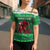 Wales Christmas Cross Shoulder Shirt Cymru Dragon Nadolig Llawen - Wonder Print Shop