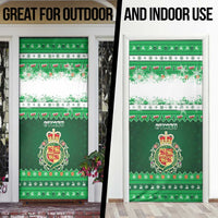 Wales Christmas Door Cover Cymru Dragon Nadolig Llawen - Wonder Print Shop