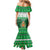 Wales Christmas Family Matching Mermaid Dress and Hawaiian Shirt Cymru Dragon Nadolig Llawen - Wonder Print Shop
