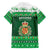Wales Christmas Family Matching Off The Shoulder Long Sleeve Dress and Hawaiian Shirt Cymru Dragon Nadolig Llawen - Wonder Print Shop