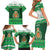 Wales Christmas Family Matching Short Sleeve Bodycon Dress and Hawaiian Shirt Cymru Dragon Nadolig Llawen - Wonder Print Shop