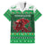 Wales Christmas Family Matching Short Sleeve Bodycon Dress and Hawaiian Shirt Cymru Dragon Nadolig Llawen - Wonder Print Shop